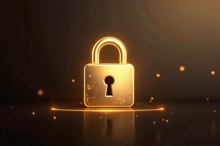 Cadenas de sécurité numérique représentant la protection des données