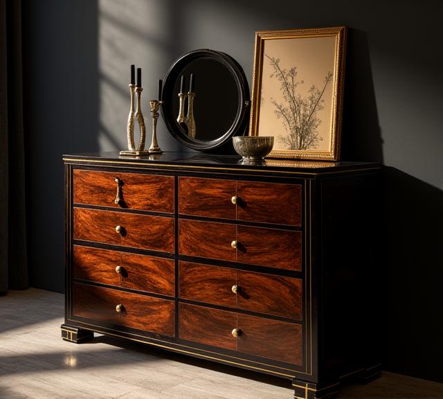 Commode coiffeuse Art Déco sur mesure