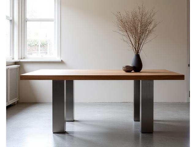 Table de salle à manger en chêne sur mesure